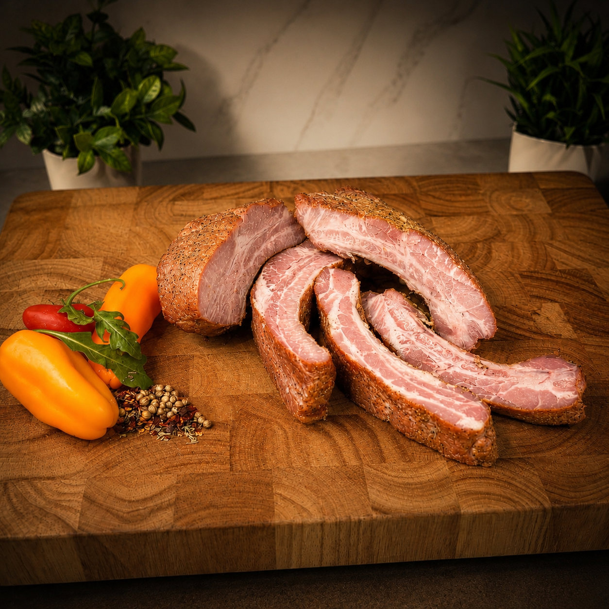 European-Style Smoked Pork Ribs